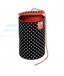 BACS A LAINE/DISTRIBUTEUR LAINE - Prym Polka Noir