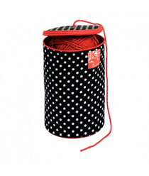 BACS A LAINE/DISTRIBUTEUR LAINE - Prym Polka Noir