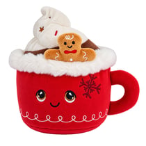 Peluche Chocolat Chaud de Noël