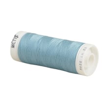 Bobine fil polyester 200m Oeko Tex fabriqué en Europe bleu vert océan