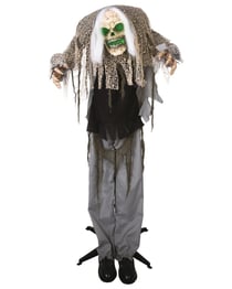 Automate Monstre bossu sur pied - animé, sonore, lumineux - 160cm