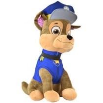Peluche géante chien policier chase 60 cm - pat' patrouille - grande peluche licence - 7186b