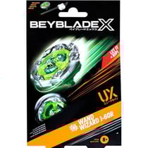 Toupie beyblade x wand wizard 1-60r ux - type attaque - pack toupie et lanceur - hasbro g1538