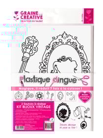 Kit Plastique Dingue Bijoux Collier vintage