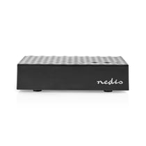 Nedis Switch Réseau Gigabit 5 ports RJ45 Connexion Ultra Rapide Noir