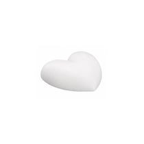 Coeur en Polystyrène 30 cm Plat