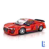 Jeux De Construction - Reobrix - La Voiture De Sport Rouge -