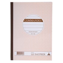 Manifold autocopiant 210X148 Commandes 50 dupli - Avoine - x 5 - Le Dauphin