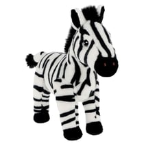 Peluche zèbre éco-responsable