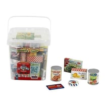 Grande boîte de rangement garnie d'aliments factices - KLEIN