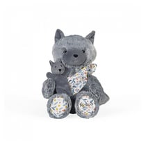 Linoo peluche maman loup Lousie 35 cm