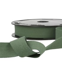 Bobine 50m sergé coton Vert bouteille