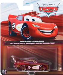 Vehicule cars 3 - flash mcqueen radiator springs - voiture miniature - mattel - htx82