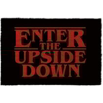 Stranger Things - Tapis - Paillasson - Enter the upside down - 60x40x1,5cm - Fibres de coco