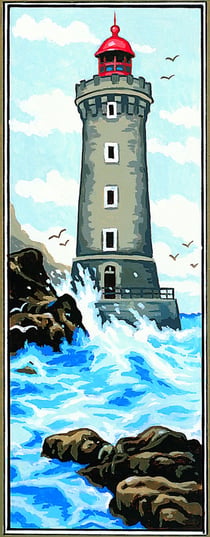 Canevas Pénélope Antique Le phare 25x60cm