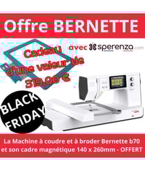 Machine à broder B70 DECO - Bernette Blanc