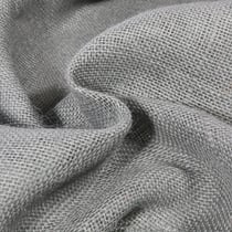 Toile de Jute uni Gris pierre