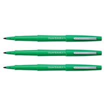 Lot de 3 stylos feutres - Paper Mate - Flair Original - Pointe moyenne - Vert