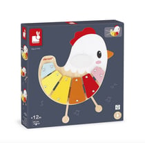 Xylo Poulette en bois - Xylophone colore