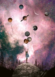 Puzzle 1000 pièces - Natacha Einat - Planet Longing - Schmidt Spiele