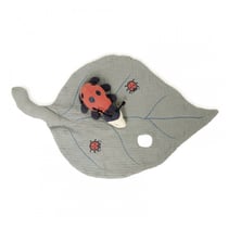 Doudou coccinelle en gaze de coton – Egmont Toys - 45 cm