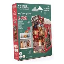 Maquette en bois 3D Merry Christmas - Graine Creative