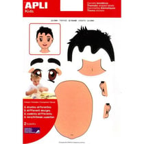 Apli Agipa - Gommettes Le visage x 24