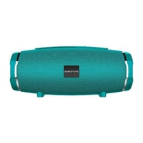 Enceinte Bluetooth Sportive Waterproof 5.0 Son Surround 360 4 Modes de Lecture Peacock Blue YONIS