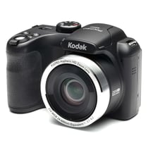 KODAK Pixpro AZ252 - Appareil Photo Bridge Numérique 16 Mpixels, Zoom Optique 25X, Video HD 720p, Grand Angle 24 mm, Stabilisateur Optique de l'Image, Ecran LCD 3 - Noir