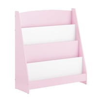 SoBuy KMB32-P Bibliothèque Enfant, Étagère à Livres Enfants, Étagère de Rangement pour Chambre d'enfants