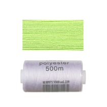 Bobine 500m fil polyester Anis