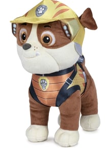 Peluche chien ruben 26 cm - pat' patrouille dino rescue - peluche licence paw patrol
