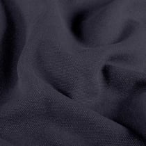 Tissu Toile Canvas d'ameublement uni Bleu marine
