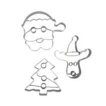 Set de 3 emporte-pièces de Noël Zenker Emporte-pièces