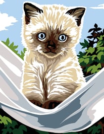 Kit Canevas Margot N17 Le Petit Hamac 20x25 cm