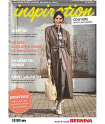 Magazine 'Bernina' Inspiration Couture N°1/2026 Bleu
