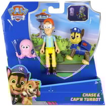 Pat patrouille capitaine turbot pieuvre et chase - 3 figurines - chien - paw patrol - spin master - 20152002