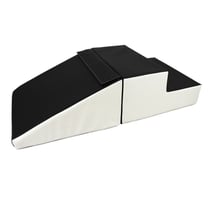 Set de 2 grands blocs en mousse noir – blanc - Velinda
