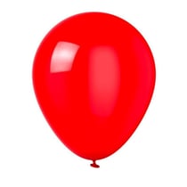 Graine Créative - Ballons de baudruche gonflables Rouge 10 pièces