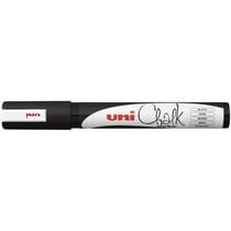 Lot de 12 marqueurs craie UNI-BALL pointe conique moyenne 1,8-2,5 mm Noir