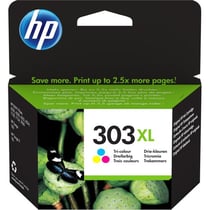 Cartouche d'encre HP 303XL tricolore grande capacité authentique pour HP Envy Photo 6230/7130