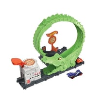 Voiture - Looping Attaque de l'Alligator - 1 voiture incluse - Multicolore - 3 ans