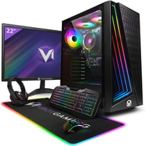 Vibox I-88 PC Gamer Complet • Ryzen 3 3200G 4,0 GHz • Radeon Vega 8 • 8 Go RAM • 480 Go SSD • Linux • WiFi