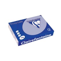 Ramette de papier - A4 - Lavande pastel - 120g - Impression - 250 feuilles - Clairefontaine Trophée