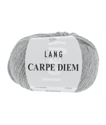 Pelote de Laine et Alpaga à tricoter CARPE DIEM - Lang Yarns 0303 Gris Clair Chiné