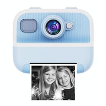 Appareil Photo Enfant 1080P HD Double Caméra Impression Thermique Bleu 32GB YONIS