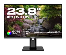 Ecran PC - 23,8 - FHD - 60Hz - Dalle IPS - 14ms - Ajustable en hauteur - JN-IPS2382FHDR-HSP