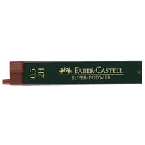 Mines - 2H - 0,5 mm - Recharge pour porte-mines - Faber-Castell - Super polymer