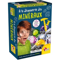 Kit scientifique Découverte des minéraux - I'M A GENIUS POCKET - LISCIANI GIOCHI