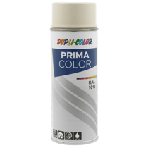 Spray de peinture acrylique - Blanc perle - RAL 1013 - Brillant - Tous supports - Prima Color - 400ml